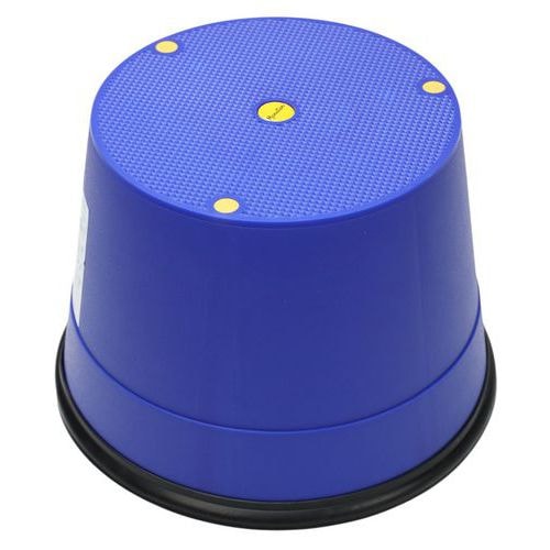 Marchepied mobile polypropylène - 1 marche Bleu - Image principale