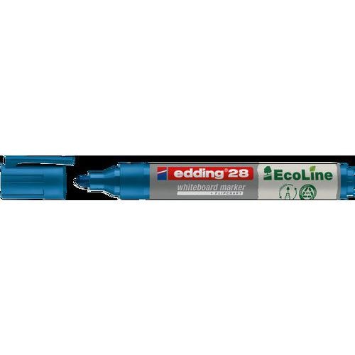 Marqueur effaçable à sec Edding 28 pointe ogive recyclé - Bleu - Image principale