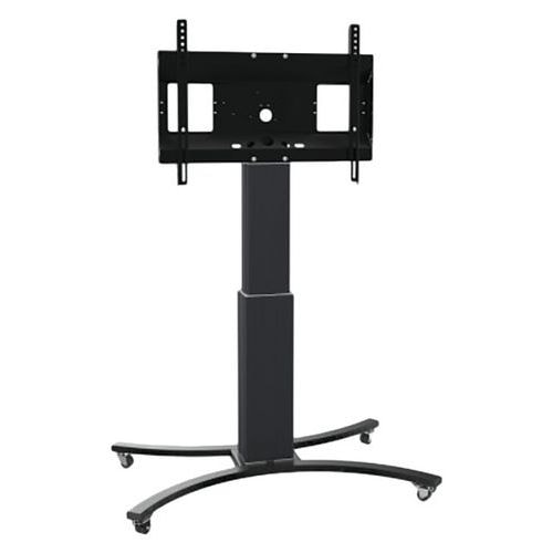 Support mobile motorisé réglable pour écran de 42" à 100" pied en C - Conen - Image principale