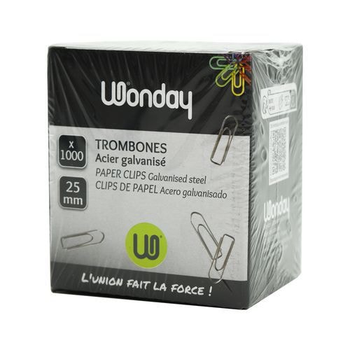 Trombone 25 mm  (Boite de 1000) - Image principale