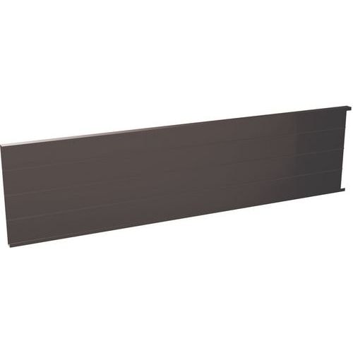 Voile de fond métallique optionnel L110cm noir - Image principale