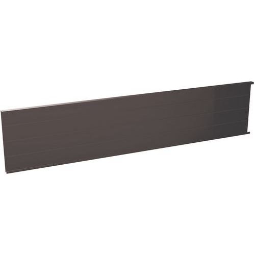 Voile de fond métallique optionnel L130cm noir - Image principale