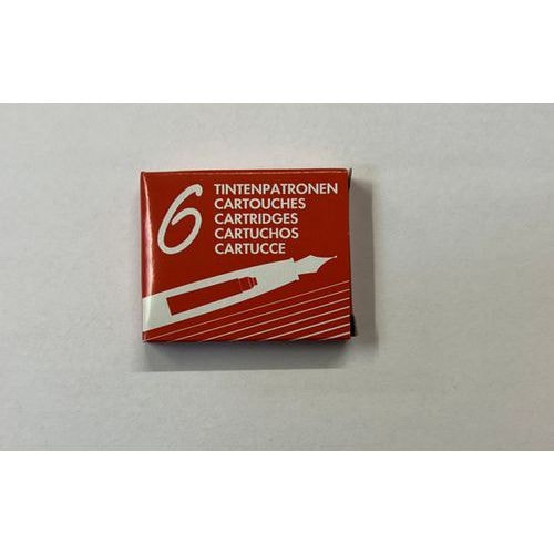 Cartouche encre internationale (Etui de 6) - rouge - Image principale