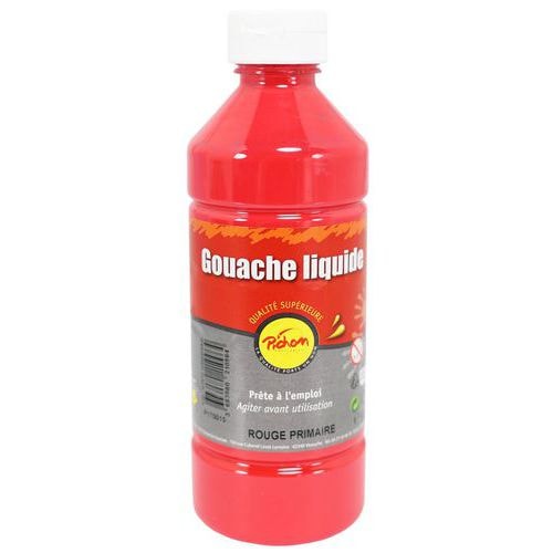 Flacon gouache liquide 500 ml pichon avec bec verseur - rouge primaire (magenta) - Image principale