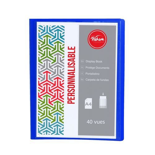 Reliure plastique personnalisable 20 volets transparents - Image principale