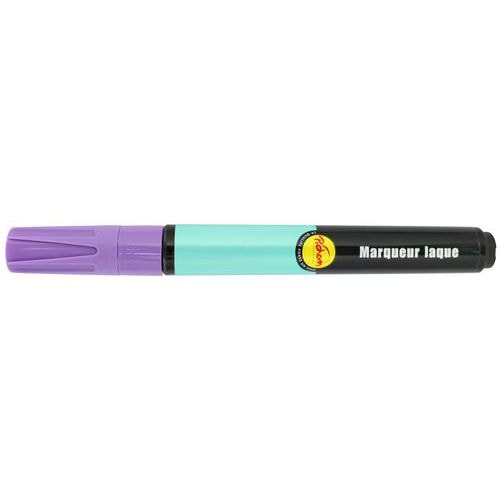 Marqueur peinture, laque brillante pichon, 6 ml - lilas - Image principale