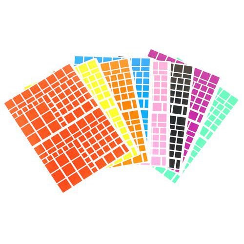 Pochette 40 feuilles gommettes (4900 gommettes) - carrées - Image principale