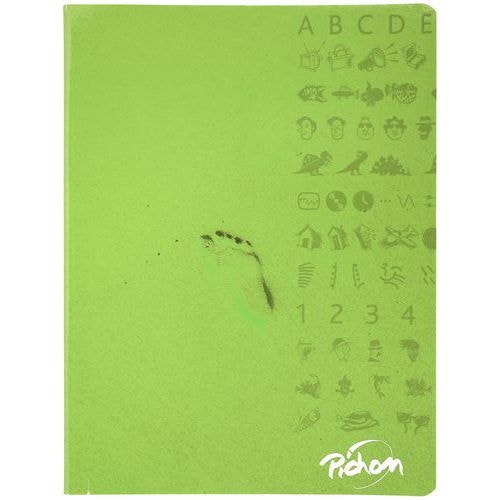 Cahier 90g 96 pages seyes 17X22 cm - Vert - Image principale