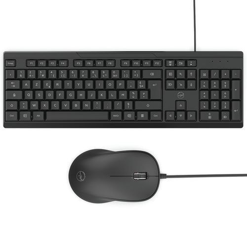 Ensemble Clavier + Souris avec pavé numérique filaire - Image principale