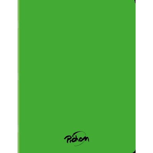 Cahier 96 pages Seyes 24x32 cm 80 g - Polypropylène vert - Image principale