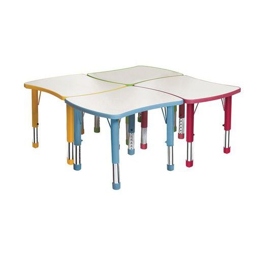 Table Clémence plateau vague - Manutan Expert - Image principale