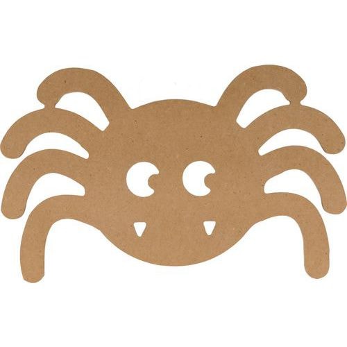 Silhouette MDF Halloween Araignée 15cm - Image principale