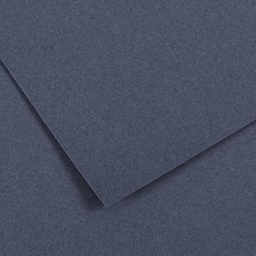 Papier dessin Canson Ingres Vidalon 100g - 50 x 65 - bleu foncé - Image principale