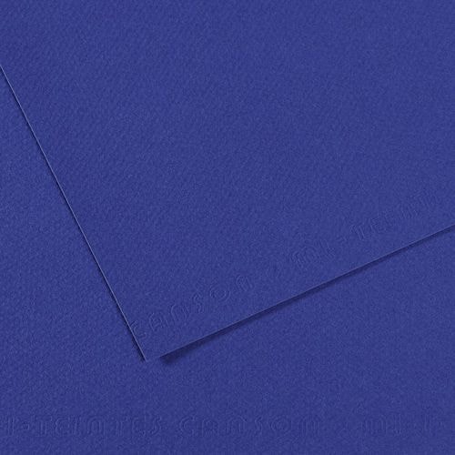 Papier dessin mi-teintes Canson 160 g - 50 x 65 - bleu outremer - Image principale