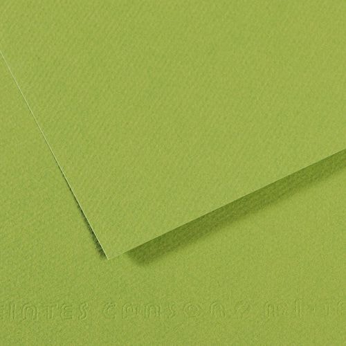 Papier dessin mi-teintes Canson 160 g - 50 x 65 - vert pomme - Image principale