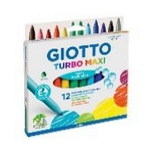 Etui carton 12 feutres pointe extra large - Image principale