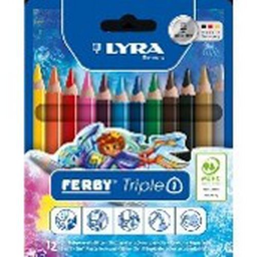Etui 12 crayons Triple One triangulaire Ferby Ø mine 6,25 mm - Image principale