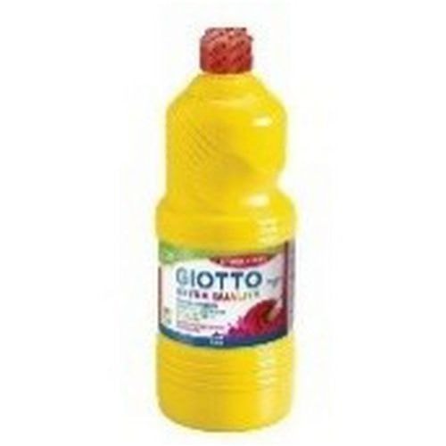 Flacon 1 litre gouache liquide giotto avec bouchon doseur - jaune d'or - Image principale