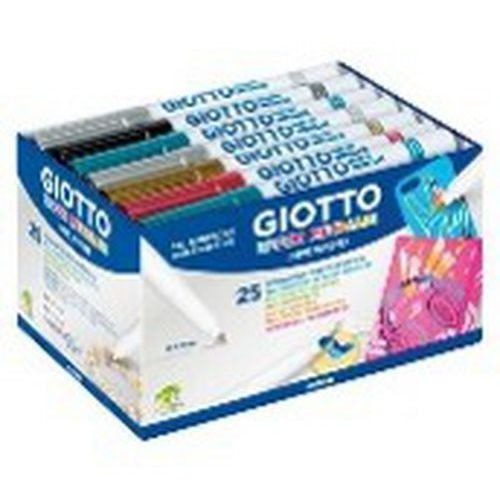 Schoolpack 25 feutres decor métal - Image principale