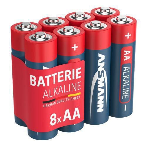 Lot de 8 piles alcalines 5015280 LR6 / AA - Image principale