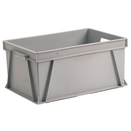 Bac à papier 50 Litres 28 x 40 x 60 cm Gris - Image principale