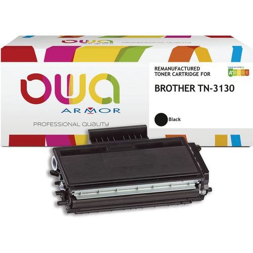 Cartouche laser noire compatible Brother TN3130 - Image principale