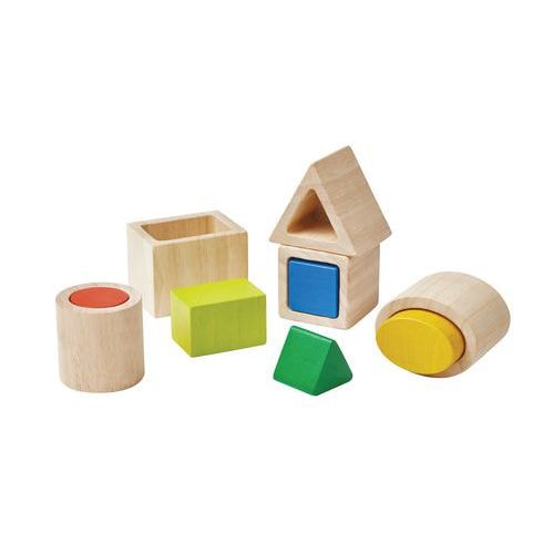 Formes géométriques à imbriquer méthode Montessori - Image principale