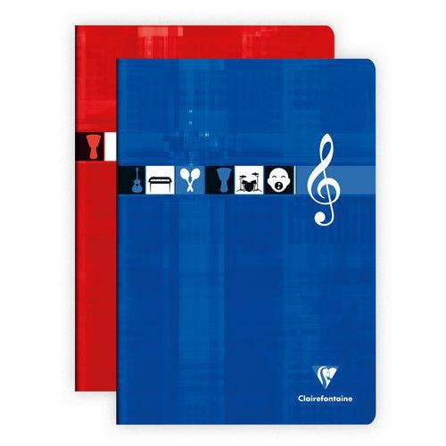 Piqûre Musique & chant 21x29,7cm 48p séyès - Lot de 10 - Image principale