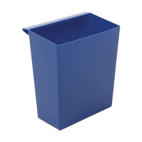 Bac pour poubelle à papier en cône 21L et 27L, Coloris : Bleu - Image principale