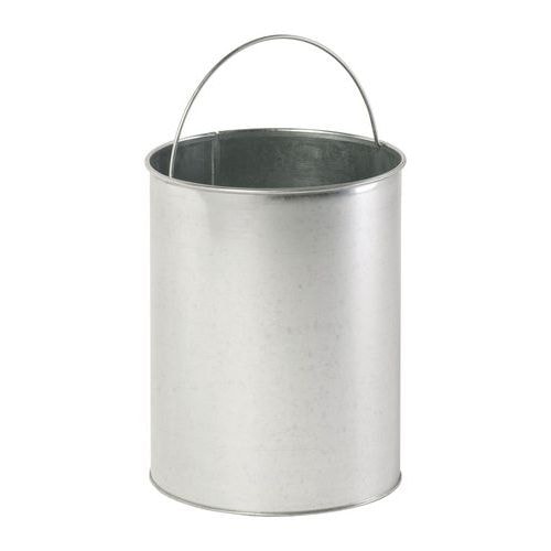 Seau en acier galvanisé pour poubelle Bullet 40L - Image principale