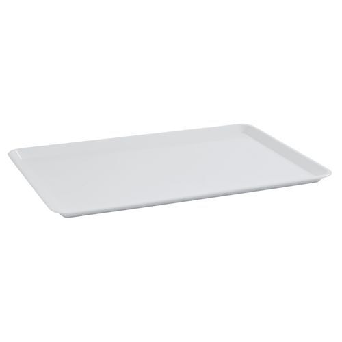 Lot de 12 Plateau HIPS 42 cm HIPS Blanc - Image principale