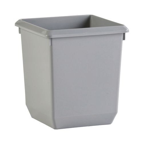 Lot de 4 Poubelle à papier en cône 21L Gris - Image principale