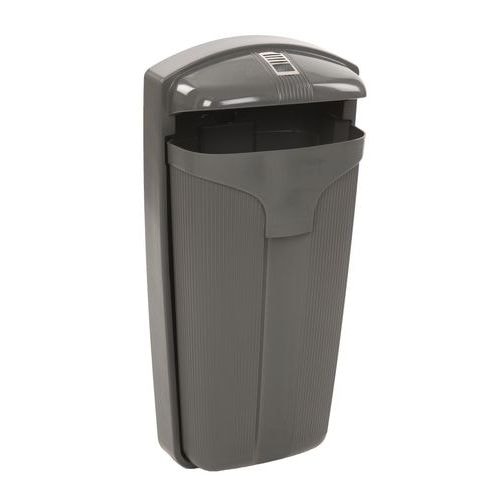 Poubelle Cibeles 50L gris - Image principale