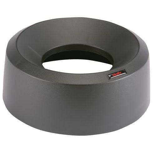 Couvercle entonnoir rond pour poubelle Iris Noir - Image principale
