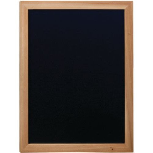 Tableau mural à craie 30X40cm teck laqué - Image principale