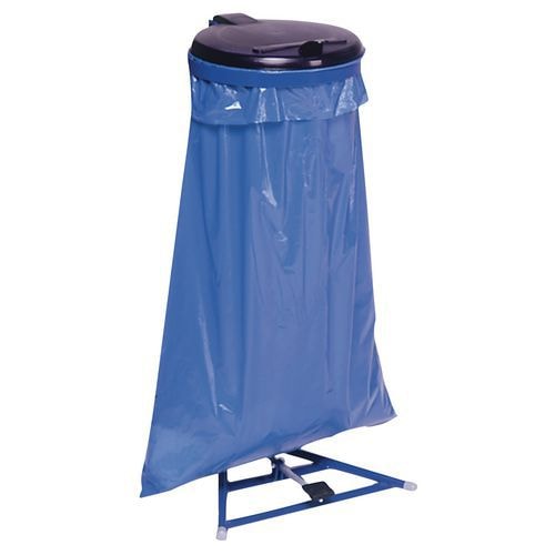 Support fixe pour sac-poubelle 120 L avec pédale - Image principale