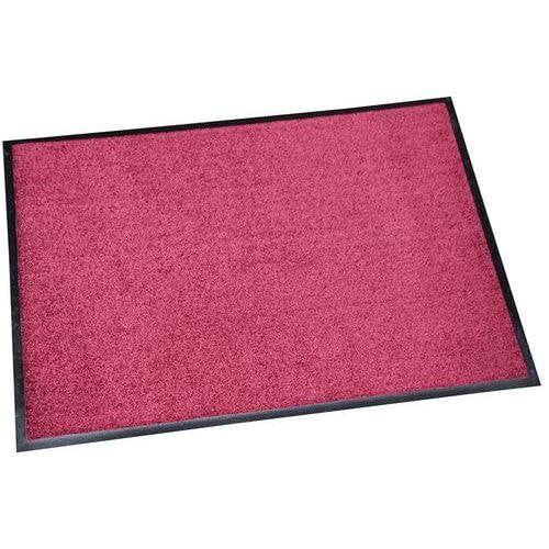 Tapis d'entrée absorbant zone trafic léger 150x90 cm Bordeaux - Image principale