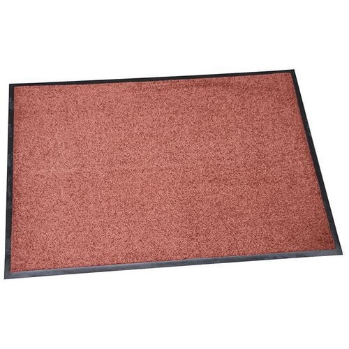 Tapis d'entrée absorbant zone trafic léger 150x90 cm Marron - Image principale