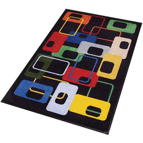 Tapis d'entrée décoratif Modern 70'S 900x1500x6mm - Image principale