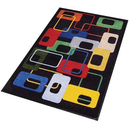Tapis d'entrée décoratif Modern 70'S 1200x1800x6mm - Image principale