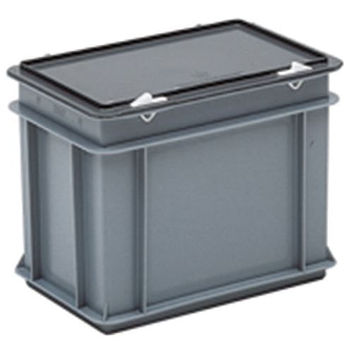 Bacs à couvercle RAKO gris - 300x200mm - 5 et 9 L, Capacité : 9 L - Image principale