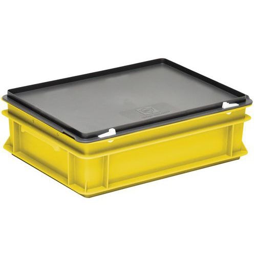Bacs à couvercle RAKO jaune - 400x300mm - 10 à 40 L - Image principale