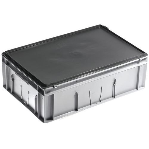 Bacs à couvercle RAKO gris - 600x400mm - 14 à 53 L - Image principale