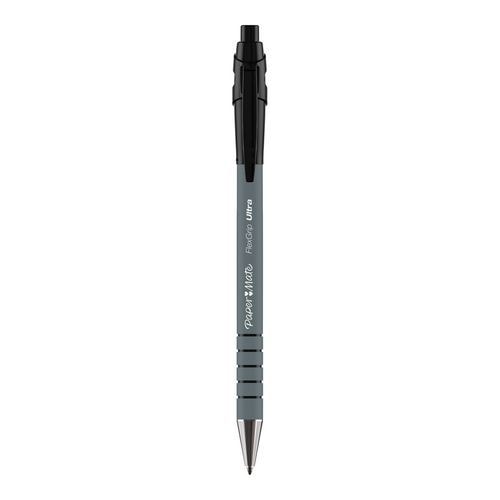 Paper Mate Flexgrip Ultra stylo bille rétractable, pointe moyenne 1 mm - noir - Image principale