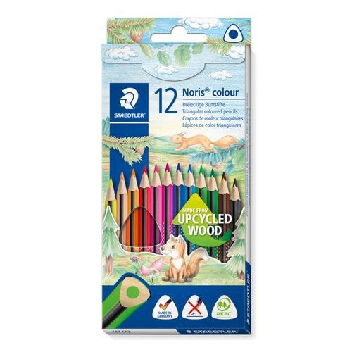 Etui 12 crayons Noris triangulaire - Image principale