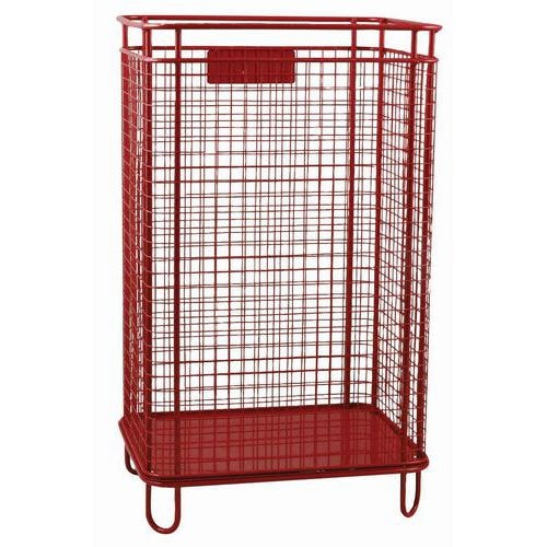 Support pour sac-poubelle - 110 L Rouge - Image principale