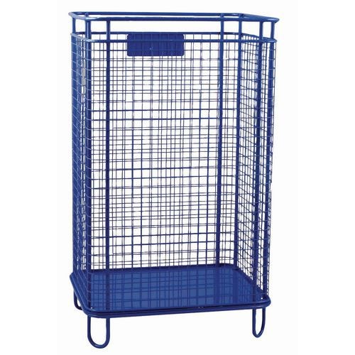 Support pour sac-poubelle - 110 L Bleu - Image principale