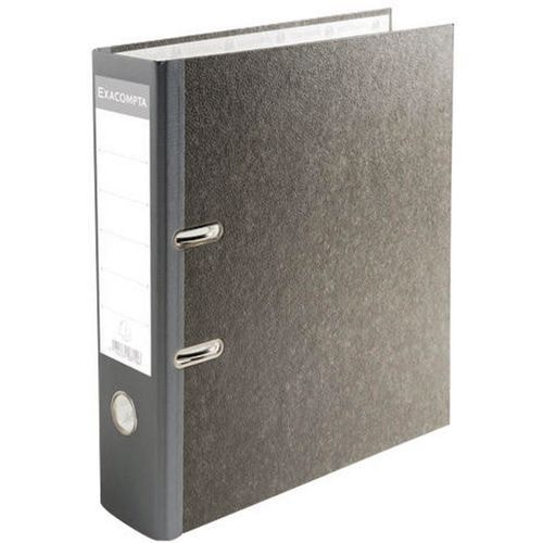 20 classeurs PREM'TOUCH marbré Dos 70mm gris - Image principale