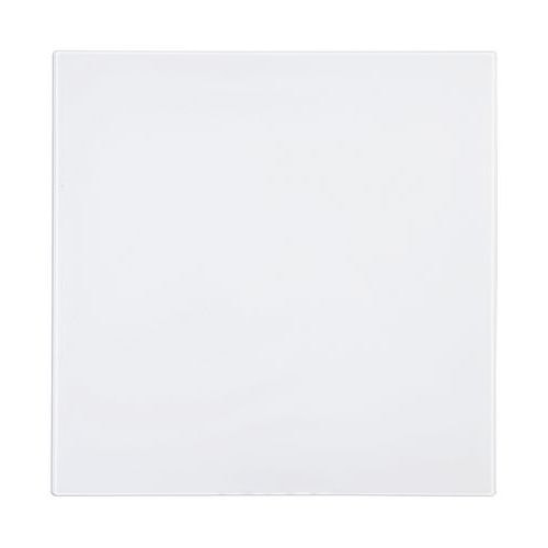 Tableau Verre Bi-silque Blanc, Longueur: 38 cm, Largeur: 38 cm - Image principale