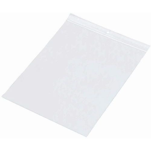 1000 sacs zip neutres épaisseur 60 microns l x H : 250 x 350 mm - Image principale